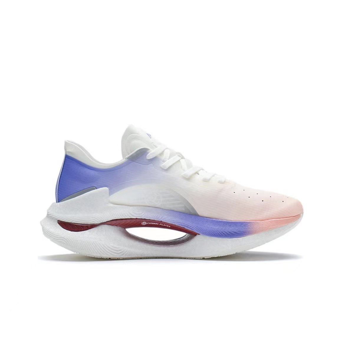 lining李宁绝影支撑稳定低帮运动跑步女款蓝紫色运动休闲鞋