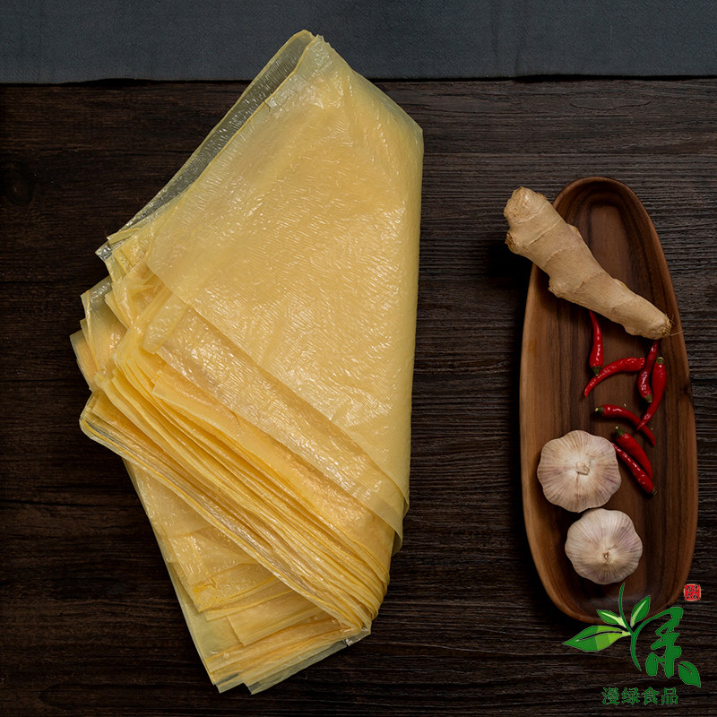 长方形头层正宗豆腐皮干货腐竹手工腐皮油皮油豆其它干货