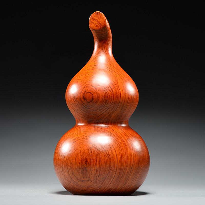 葫芦木质花梨木雕雕刻摆件家居客厅办公装饰木雕