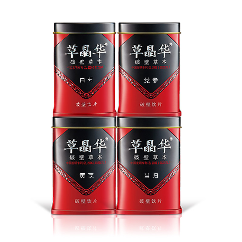 晶华破壁草本黄芪当归党参白芍组合颗粒冲泡黄芪
