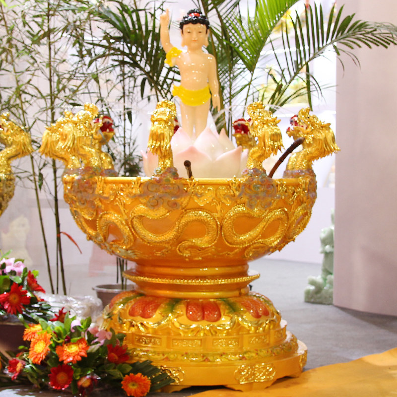 佛像太子佛浴释迦牟尼佛祖灌佛防水水保平安摆件摆件