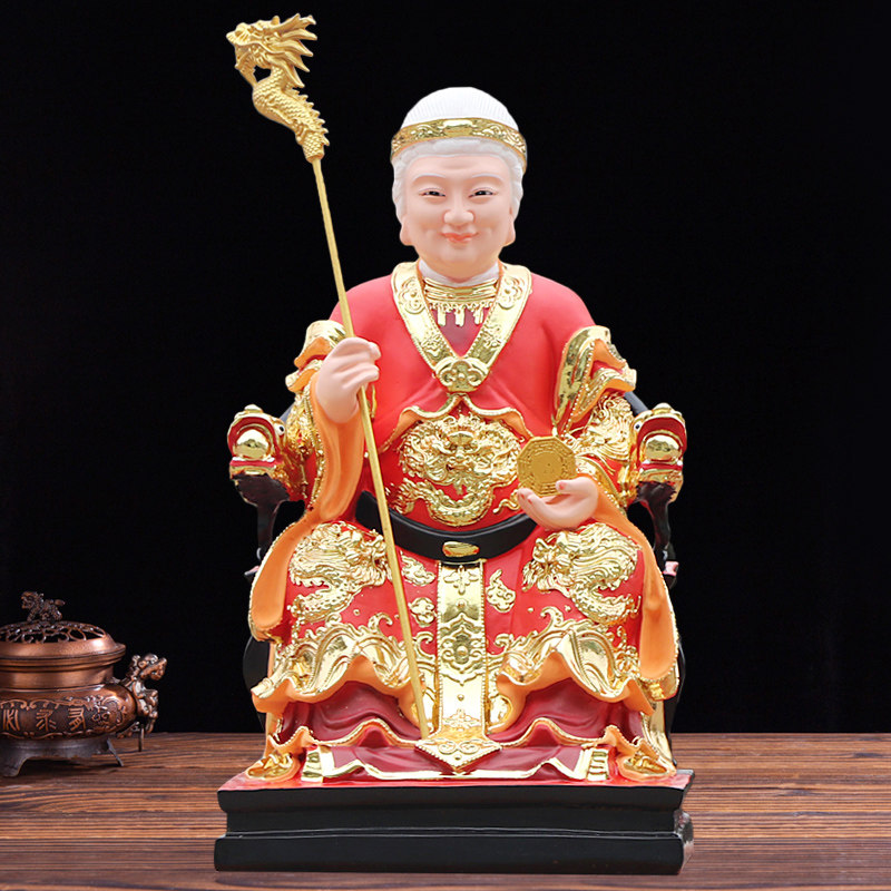 老母黎山神像新款家用供奉摆件无当圣母无声摆件