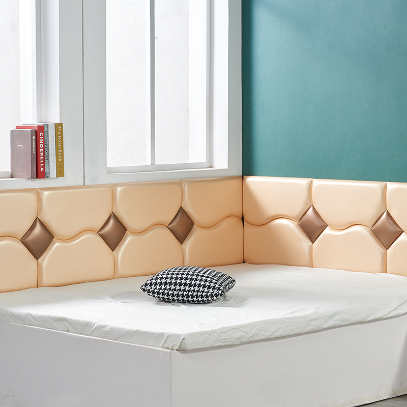 软包定做背景墙榻榻米床头靠背儿童防撞墙贴自粘背景墙软包