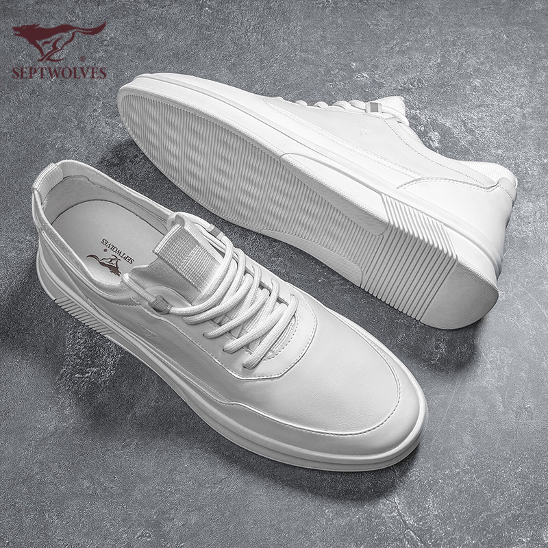 七匹狼马丁靴男高帮潮鞋百搭2022新款夏季韩版休闲雪地男士工装靴