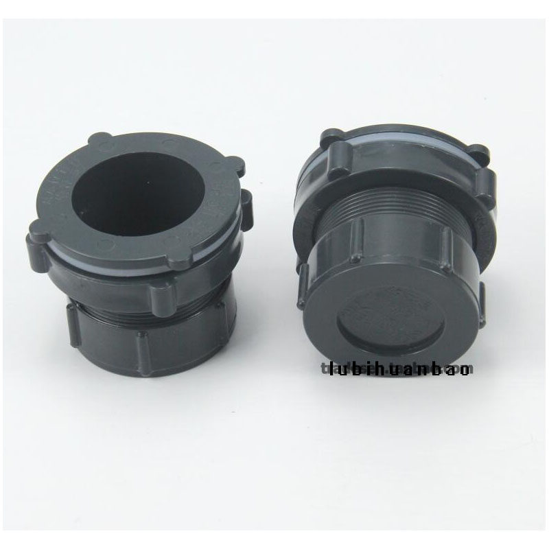 鱼缸强排堵头 水族箱封堵头 双水位堵头 鱼缸排水接头管件配件