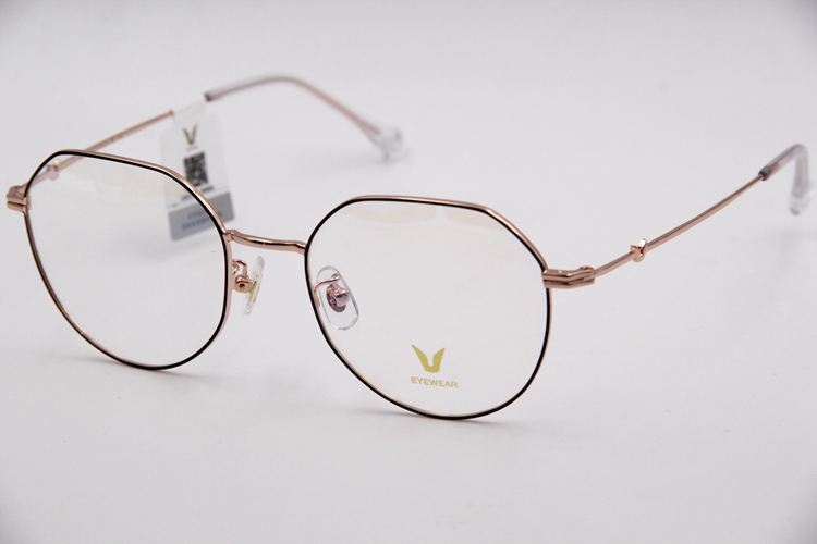 v牌专柜新品文艺复古近视眼镜架男女眼镜框韩版网红超轻全框v2611