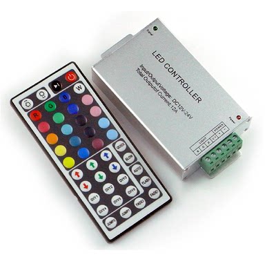 12v七彩rgb红绿绿蓝led灯带24v遥控控制器led灯带