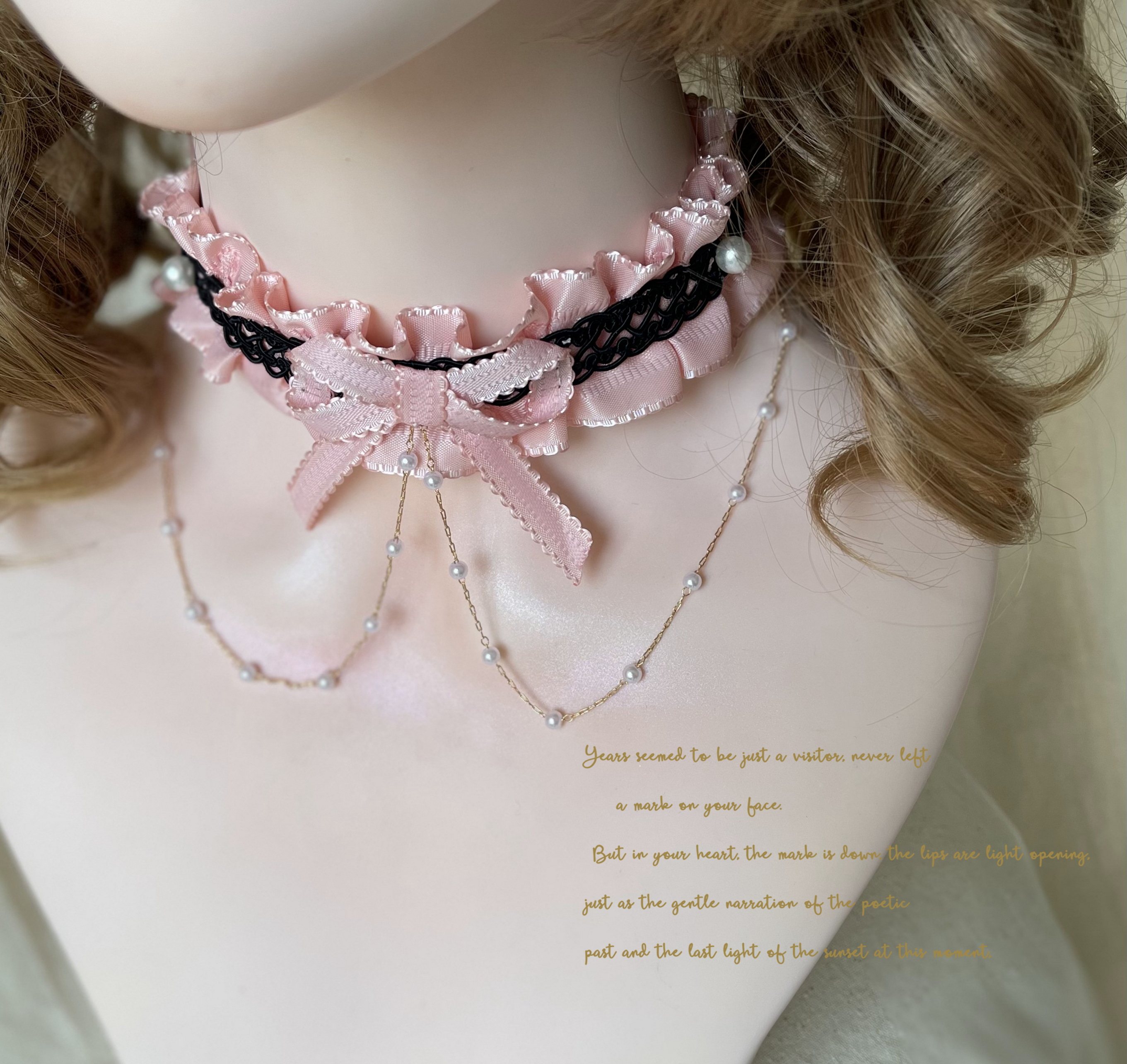 2号小物颈饰浮光芭蕾配套定金还需拍付尾款lolita洛丽塔配饰小物