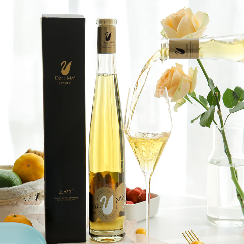 拉威代尔冰酒葡萄酒红酒甜的女生果酒瓶装甜型甜型葡萄酒含贵腐