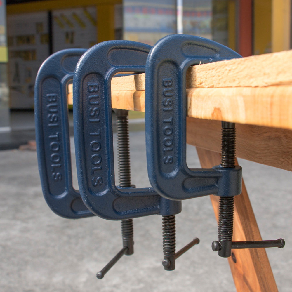 霸狮g字夹 木工夹子固定夹 g型夹c形夹f夹 木工固定夹具夹紧器