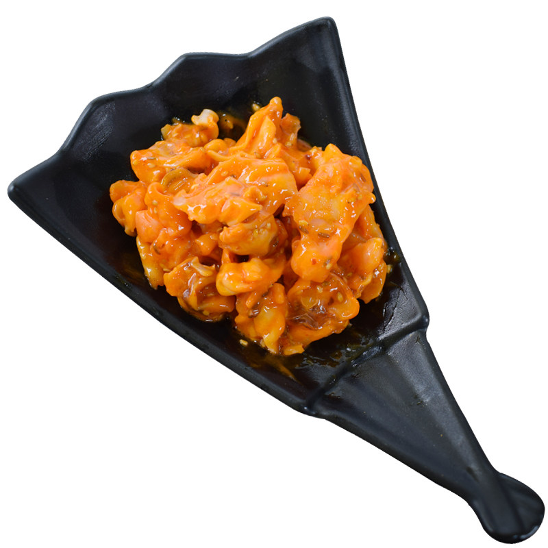 大连海鲜洋琪食品冷冻香辣鱿鱼骨即食海鲜私房菜 麻辣鱿鱼骨1000g