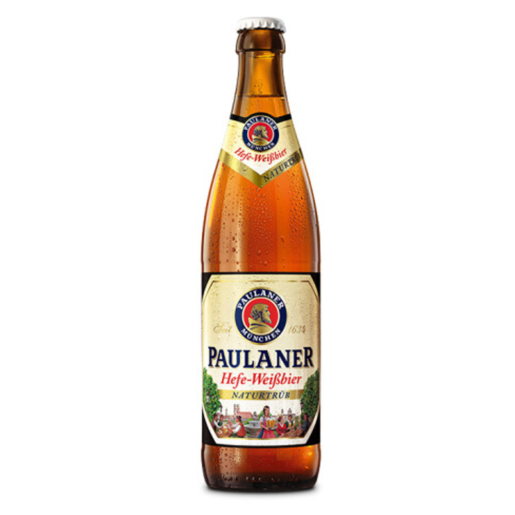 甩8月12德国原装进口保拉纳普拉纳柏龙啤酒500ml*20瓶装小麦白啤