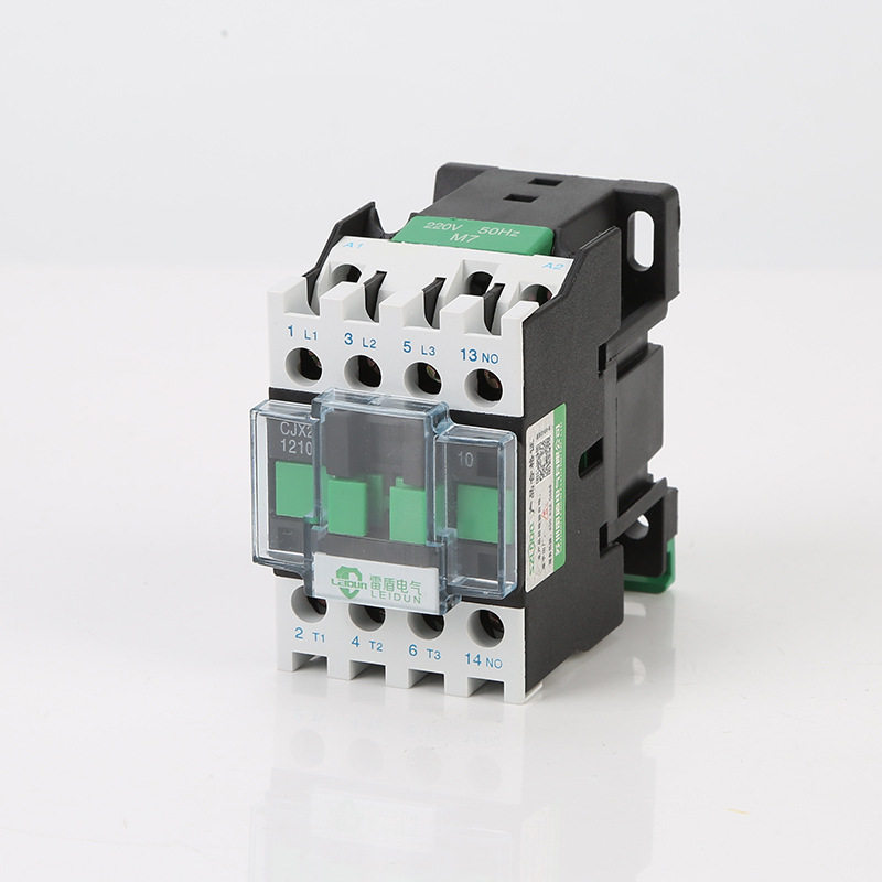 交流接触器雷盾正品cjx2-1210新款12a220v银点低压其它