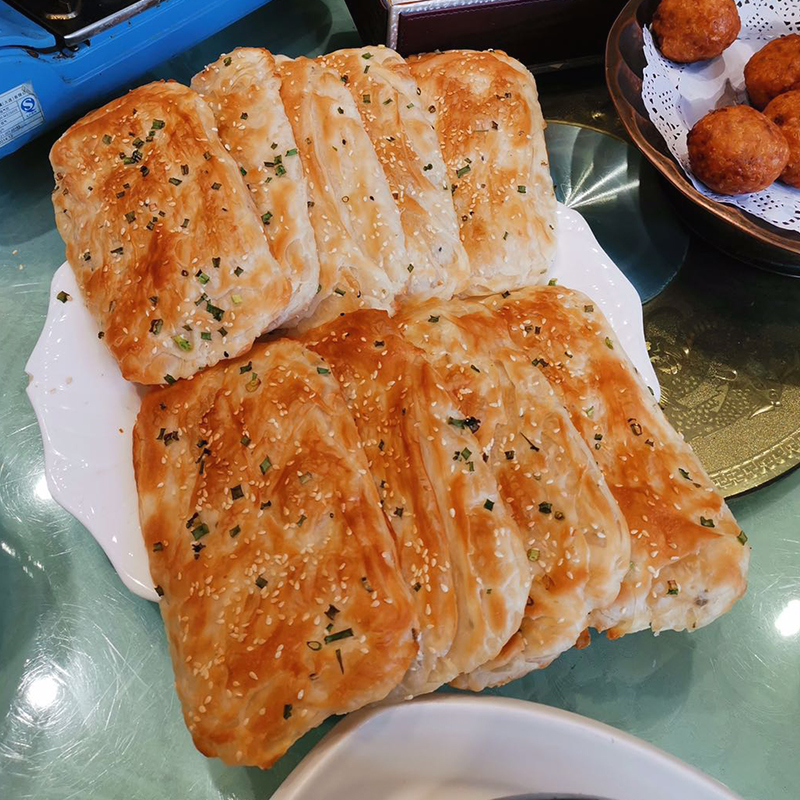 烧饼肉汤正宗淮南油酥半成品坯子油饼传统糕点