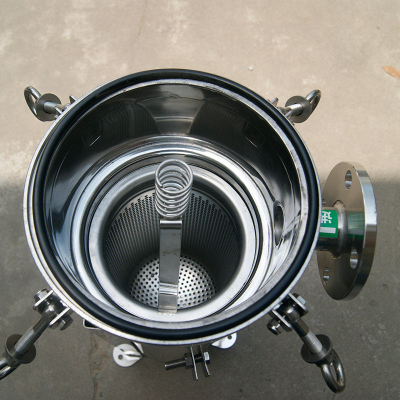 高压不锈钢304袋过滤器油漆胶水喷涂切削液体化工分离设备