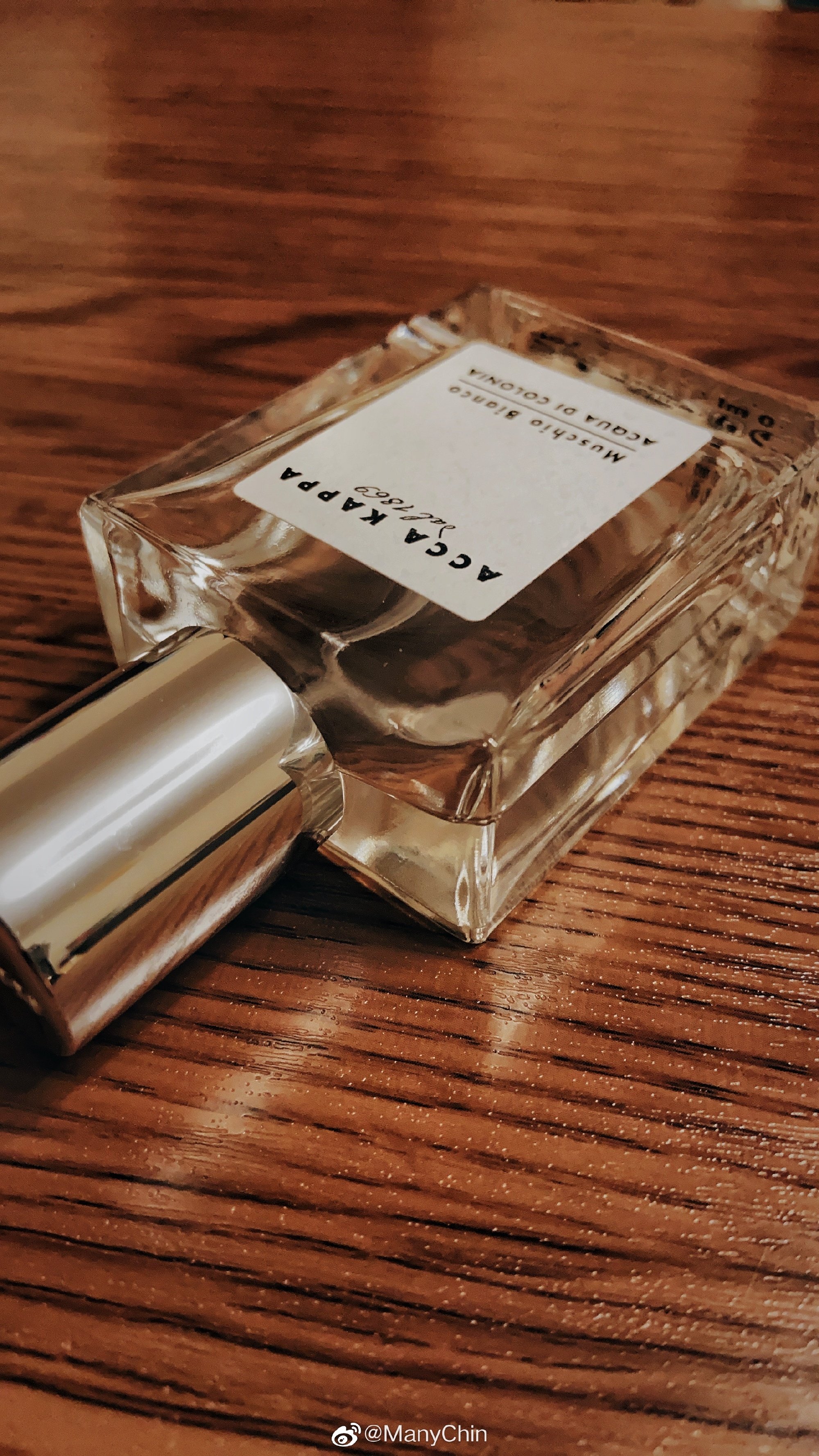 香水韩国免税意大利accakappa白苔麝香古龙古龙香香水