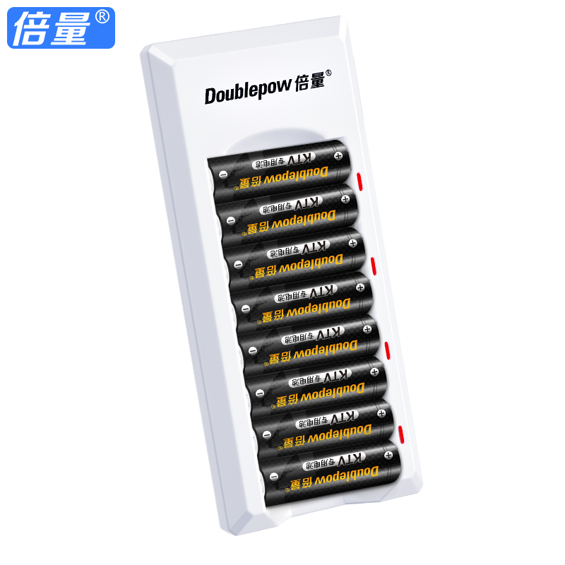 倍量5号可充电电池充电器套装7通用8节镍氢五号3000KTV话筒七号大容量可以冲电的可替代1.5v锂电池 - 图0
