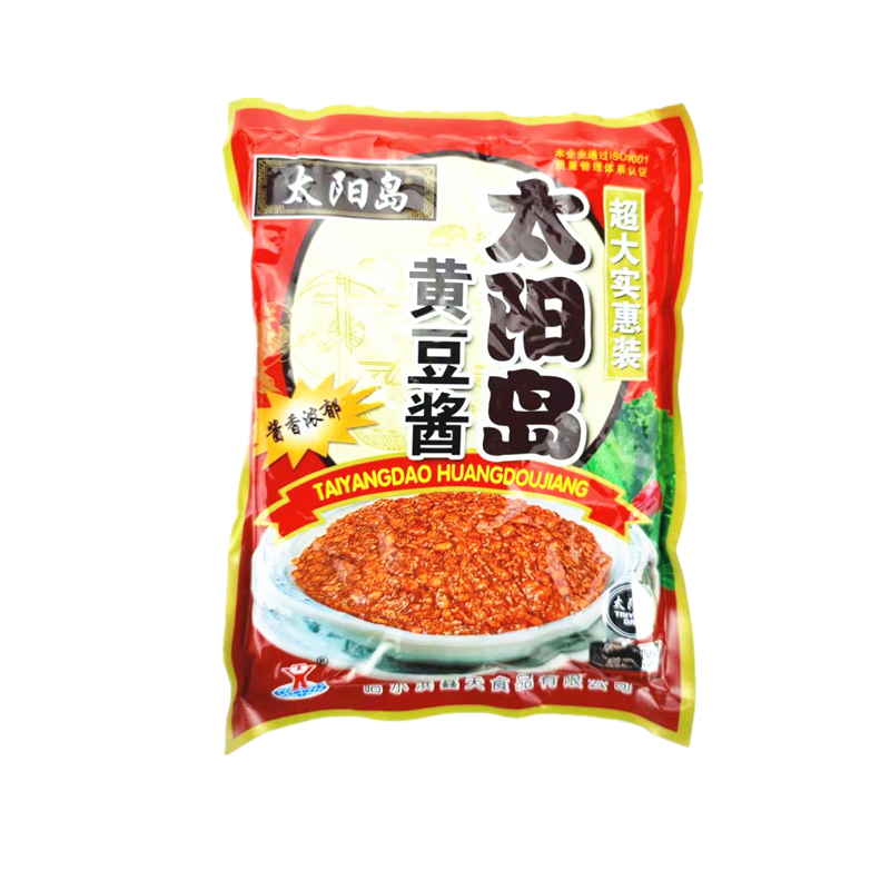豆酱5袋包邮太阳岛黄豆酱东北北大农家酱豆豆瓣酱类调料