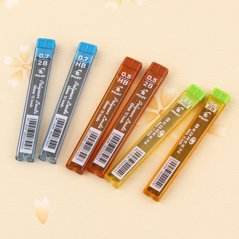 铅芯自动活动笔芯日本0.9mm2b规格替芯