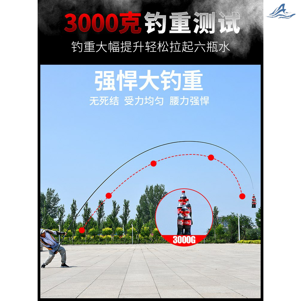 竿手钓竿传统长节炮20米打窝超轻碳素钓竿