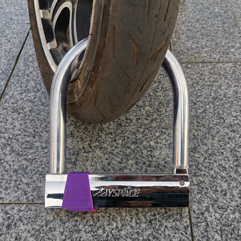 车锁电动车轮胎电瓶电瓶车防盗锁摩托车安全自行自行车电动车锁