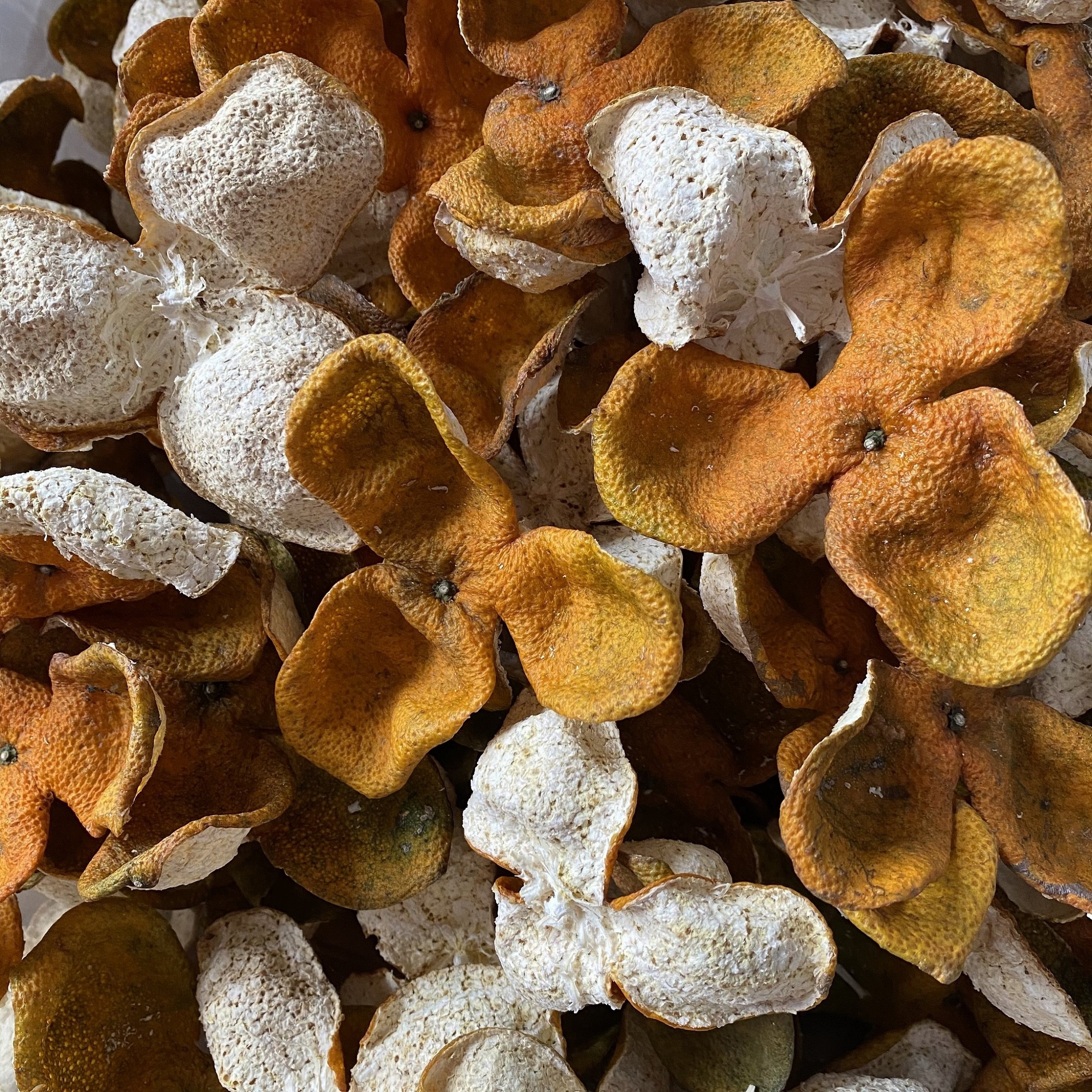 鼎雄厂家直销 2020年新会梅江圈枝大红皮9年老树柑皮天马陈皮果干