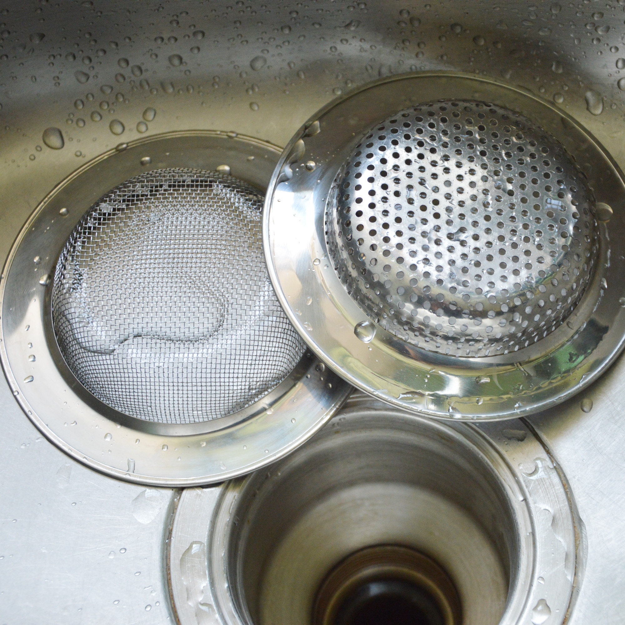 厨房洗菜盆卫生间水槽水池排水口地漏下水道防堵不锈钢过滤网器
