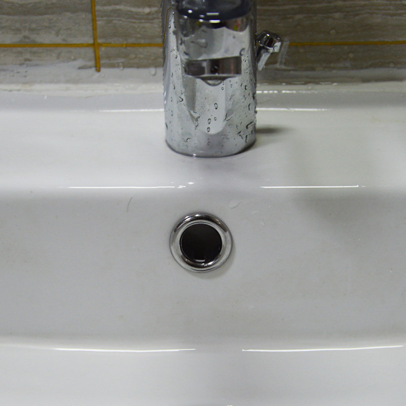 面盆卫生间陶瓷洗手池溢水孔装饰台盆脸盆溢水口脸盆配用件