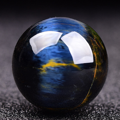 彼得石蓝色星空女男水晶手链戒指吊坠手镯摆件差价链接暴风雨宝石