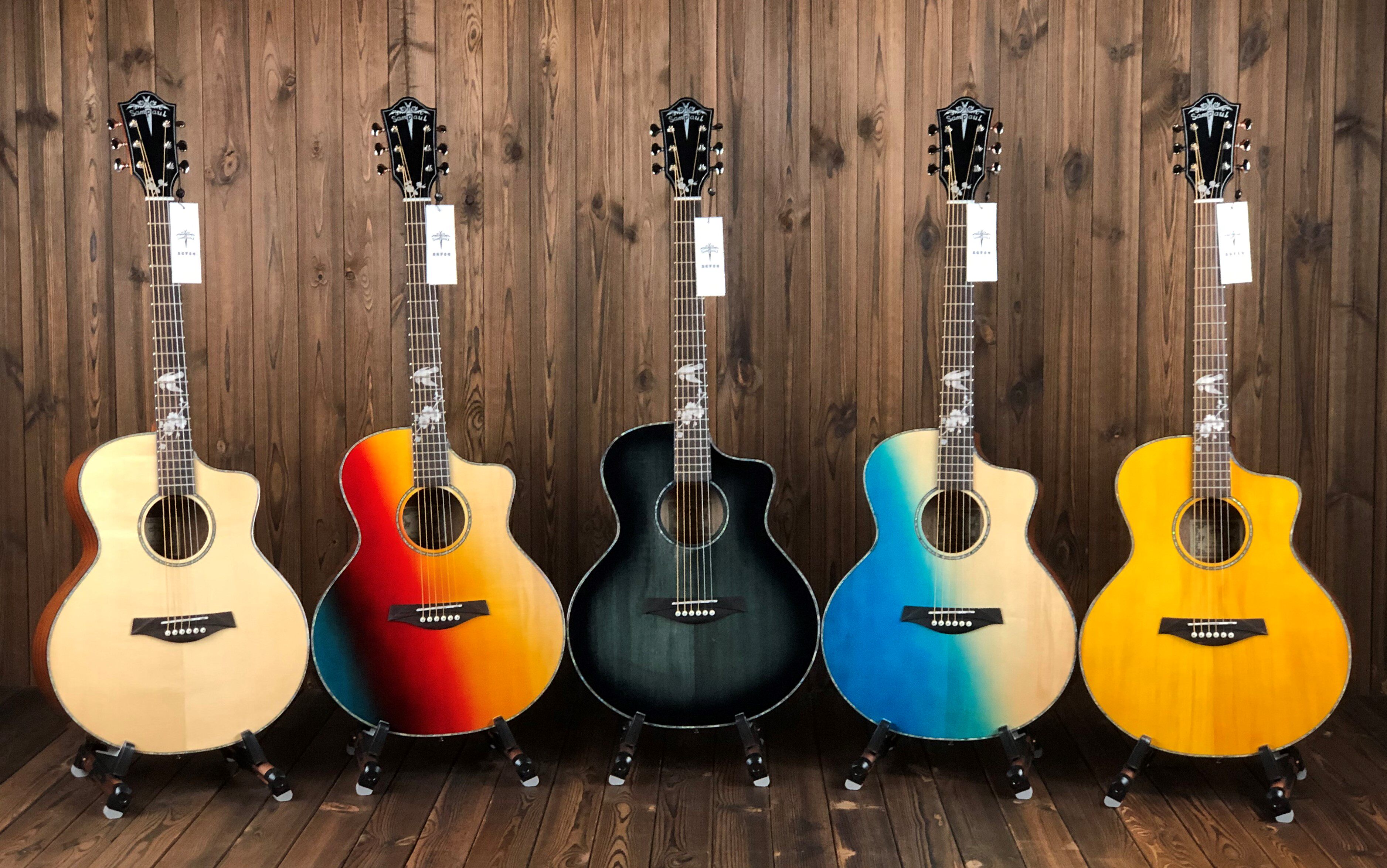 森保罗新款b190gf民谣面单吉他专业成人儿童学生吉他民谣吉他