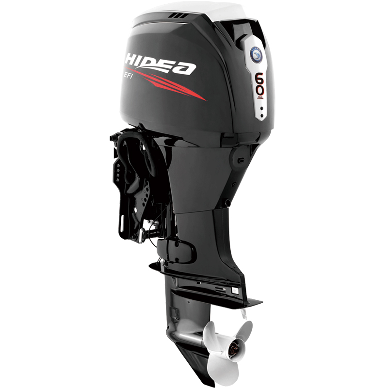 国际援助品牌HIDEA海的船外机前操电喷电动升降4冲程60马力旋外机