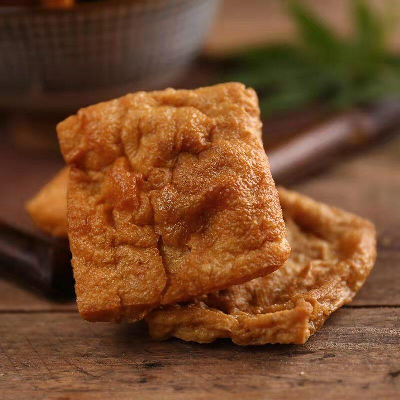 豆腐干修水土特产烟熏传统手工石磨油豆腐泡腊500g其它干货