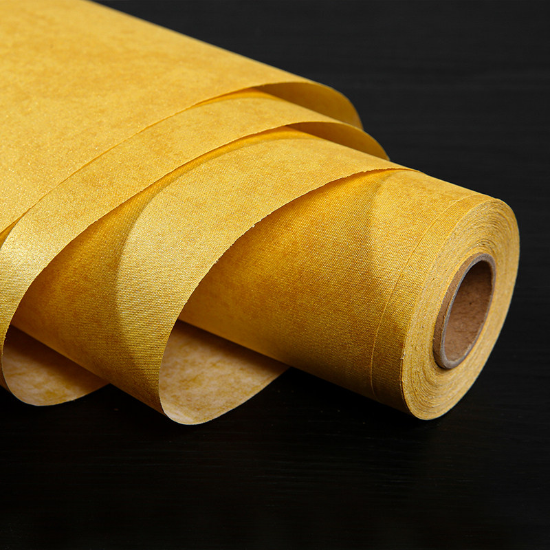 泥金仿古金绢纸复古宣纸作品国展用纸长卷小楷宣纸