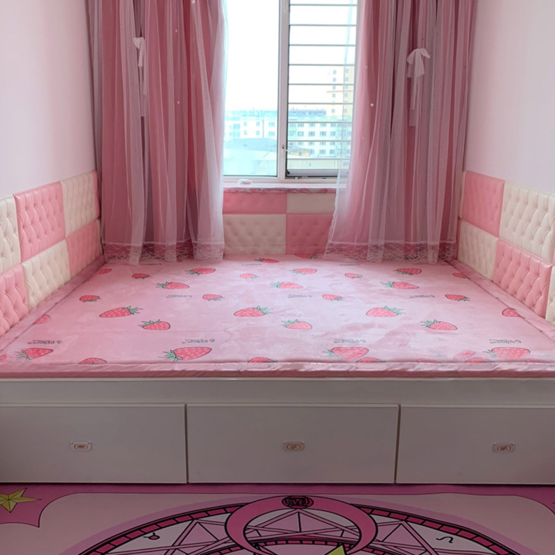 东北农村炕垫炕席隔凉隔热毡子欧式防滑电热榻榻米垫