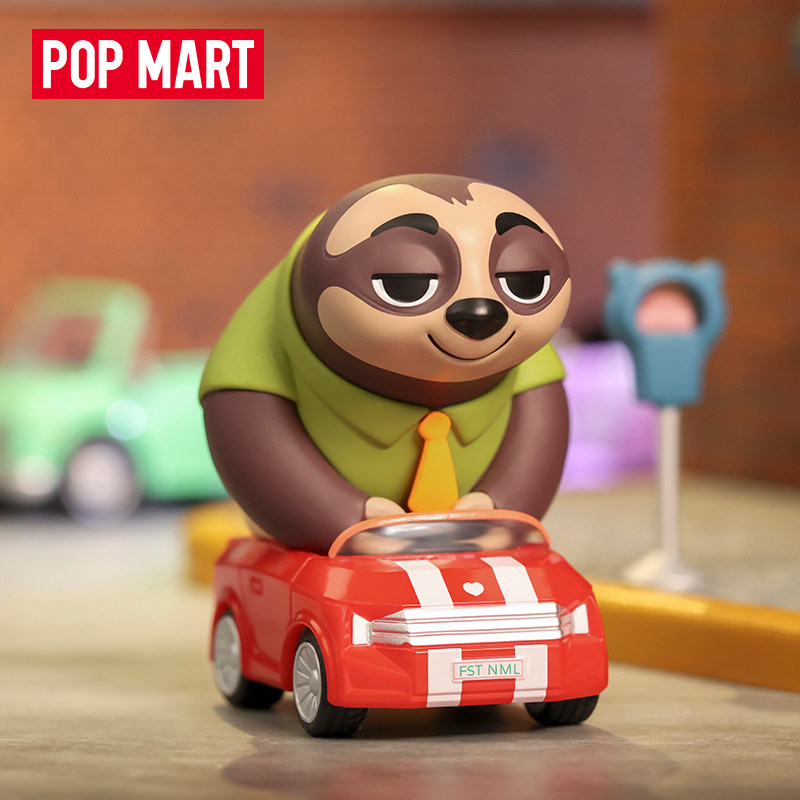 popmart泡泡玛特disney疯狂动物系列盲盒潮流创意玩具潮玩盲盒