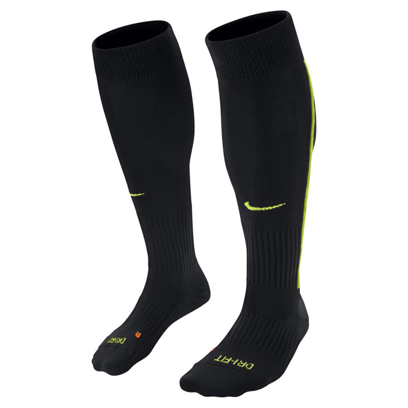 nike soccer socks black