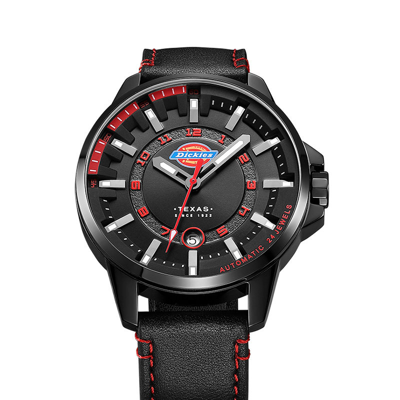 两年质保dickies潮牌帝夜光防水自动机械表男女dk手表d造小钢炮21