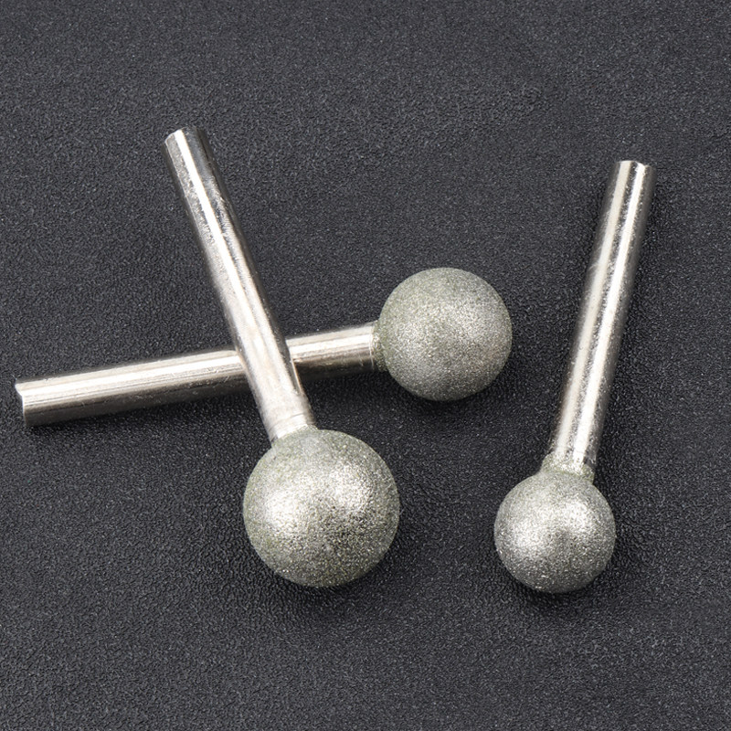 磨头圆球球形金刚砂电磨机手电钻金属打磨玻璃其他机械五金新