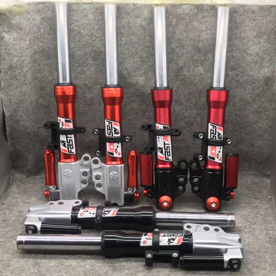 法斯特前减震cnc避震器30芯迅鹰福喜鬼火rsz电摩战速小龟巧格改装