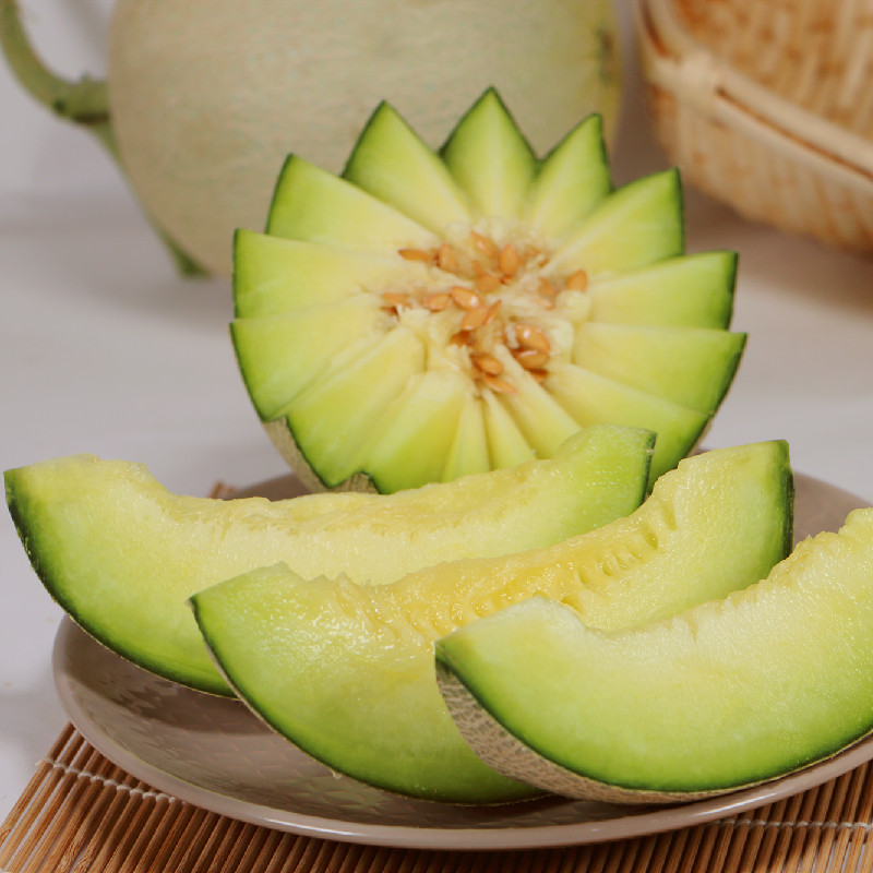 海阳网纹瓜哈密瓜4.5-5斤新鲜水果