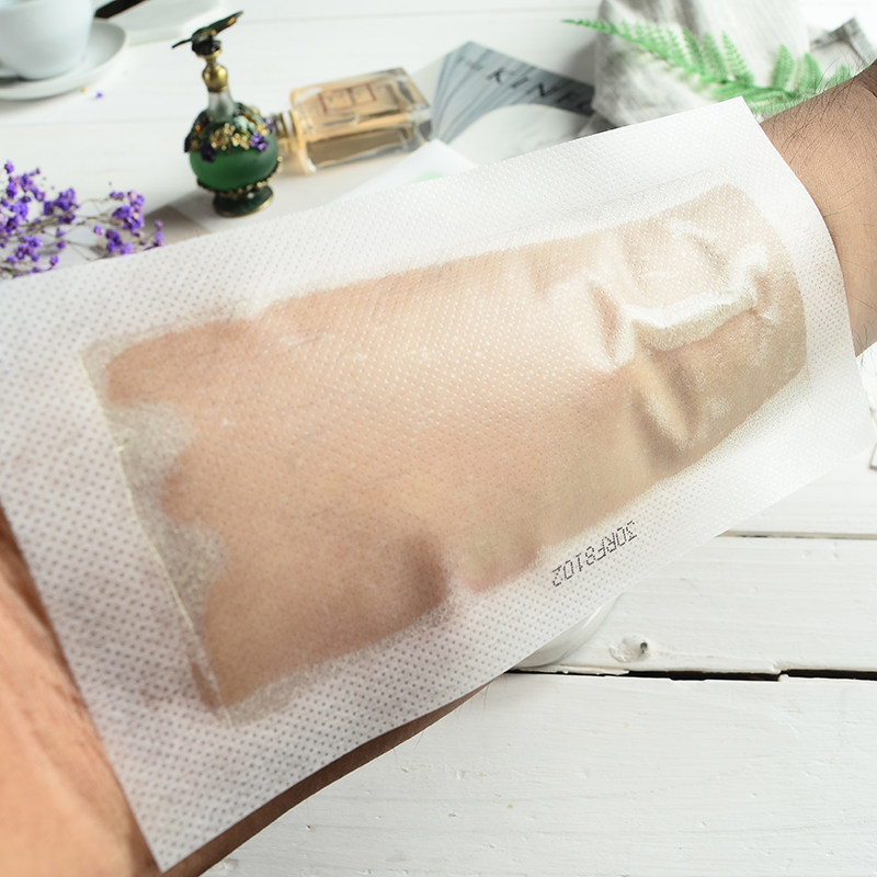 脱毛诺菲蜡纸膏双面纸腋下腿毛胡子私处脸部脱毛膏