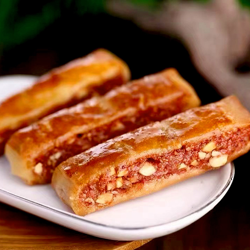 宏基潮汕精致腐乳柳广式鸡仔饼条传统特产茶配传统糕点