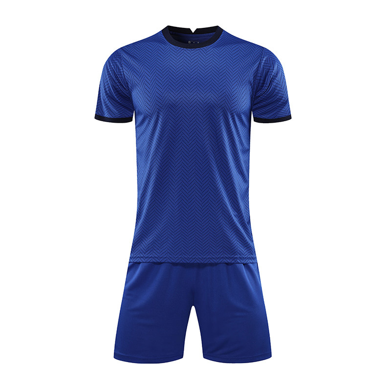 动力之窗切尔西主场圆领蓝色球衣跑步运动服儿童童速其它球服