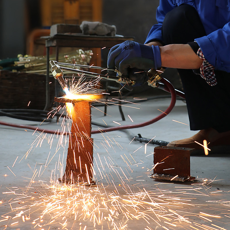 风割气割工具套装氧气割枪全套煤气割炬神器g01-30-100型割据丙烷