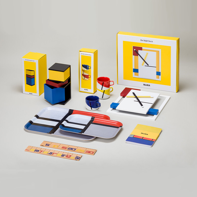 美国momadestijlmug马克三件件套荷兰风格派马克杯