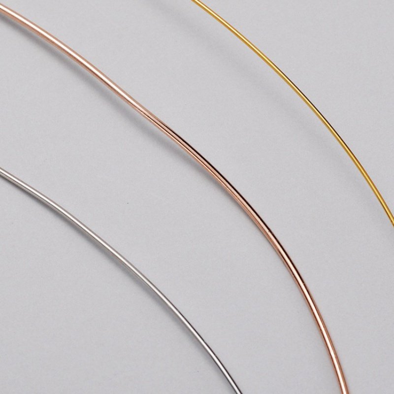 镀银电金银线银丝细丝软丝项链手链diy配件线