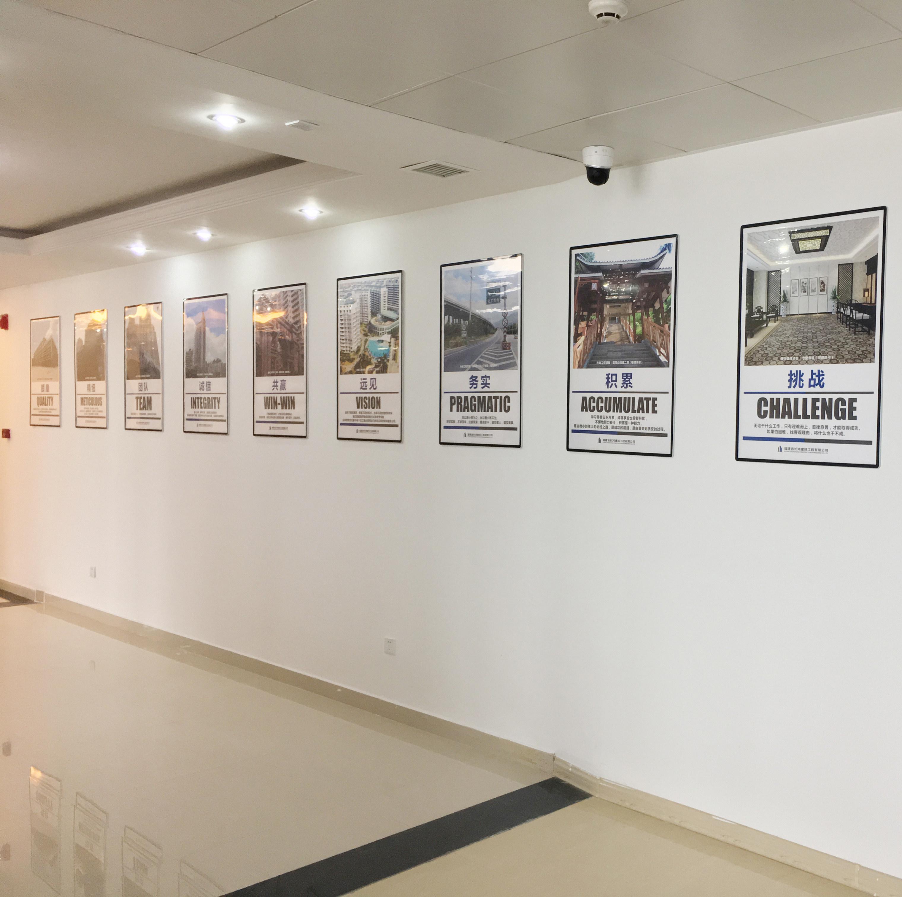 圆角磁吸海报电梯广告a3亚克力画框定制铝合金相框