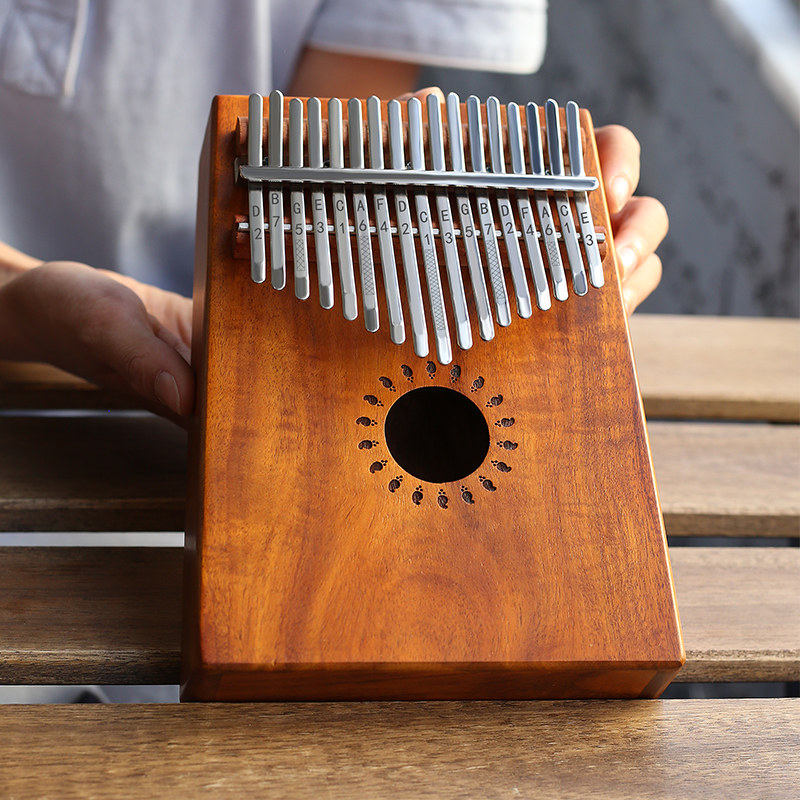 卡林巴琴拇指琴17音初学者简单易学的乐器手拨琴卡琳巴抖音钢琴