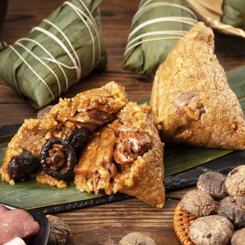 粽子阿妹手工新鲜现做招牌香菇大肉肉粽鲜肉粽子