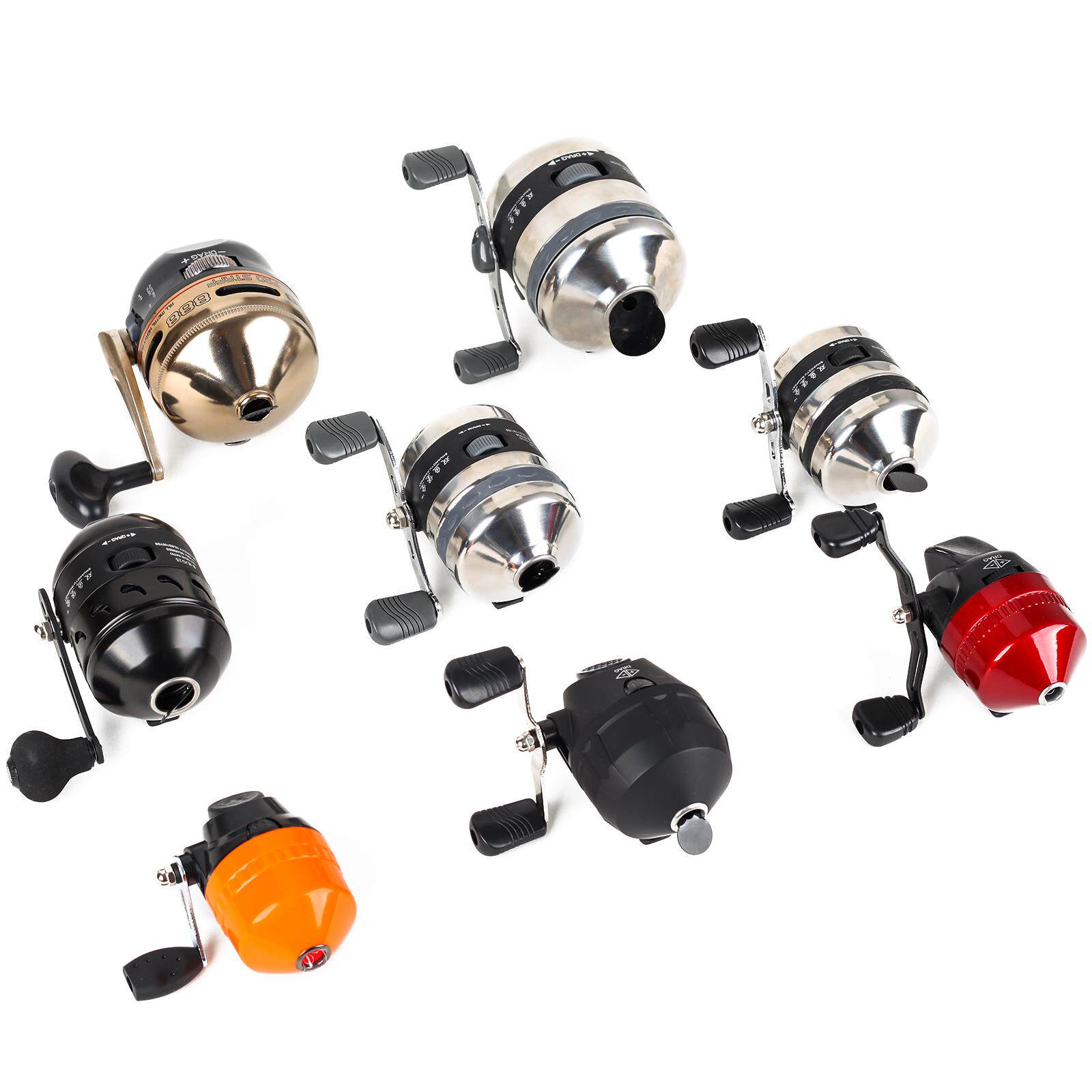 弹弓射鱼轮傻瓜轮鱼渔轮滑轮射鱼套装堡垒渔线轮其他垂钓用品